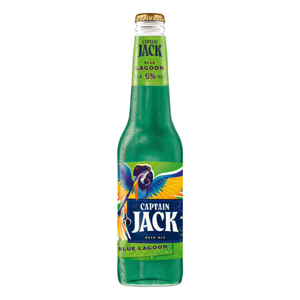 Piwo Captain Jack Blue Lagoon 6% 400 ml