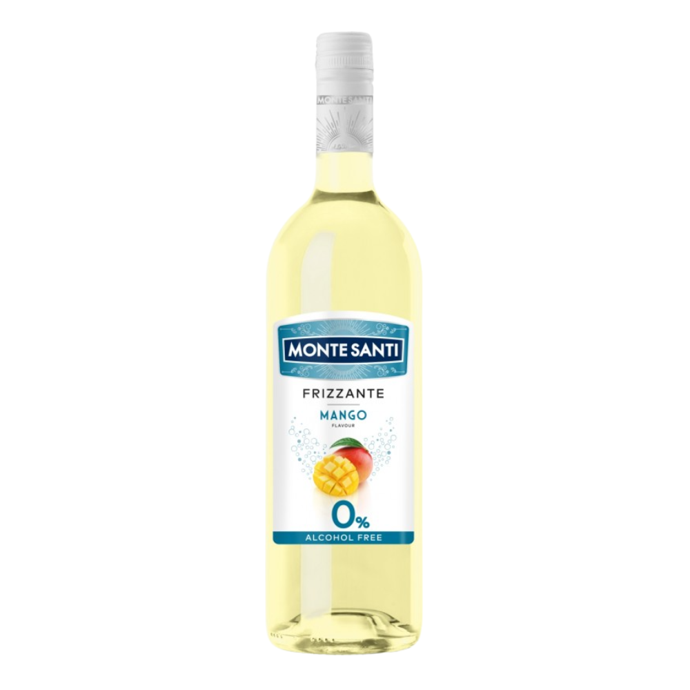 Wino Monte Santi Frizzante Mango Moscato 0% białe półsłodkie 750 ml