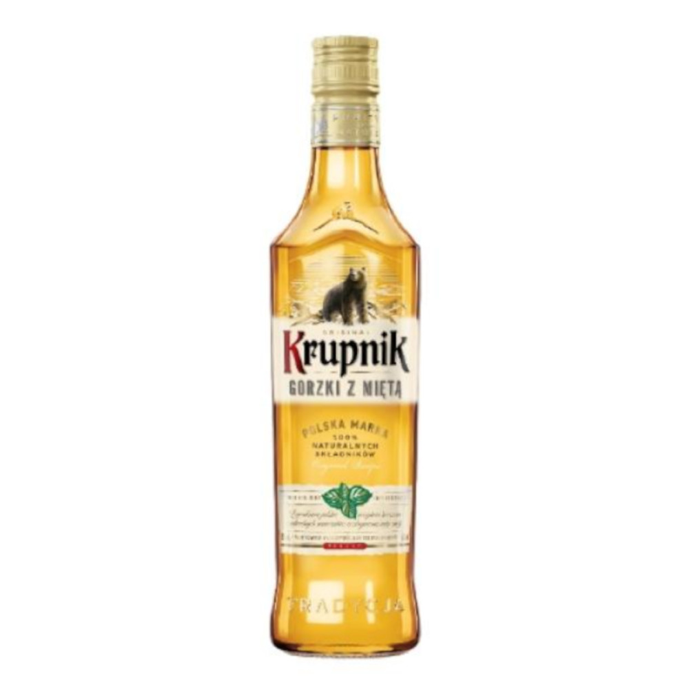 Wódka Krupnik Gorzki z Miętą 30% 200 ml