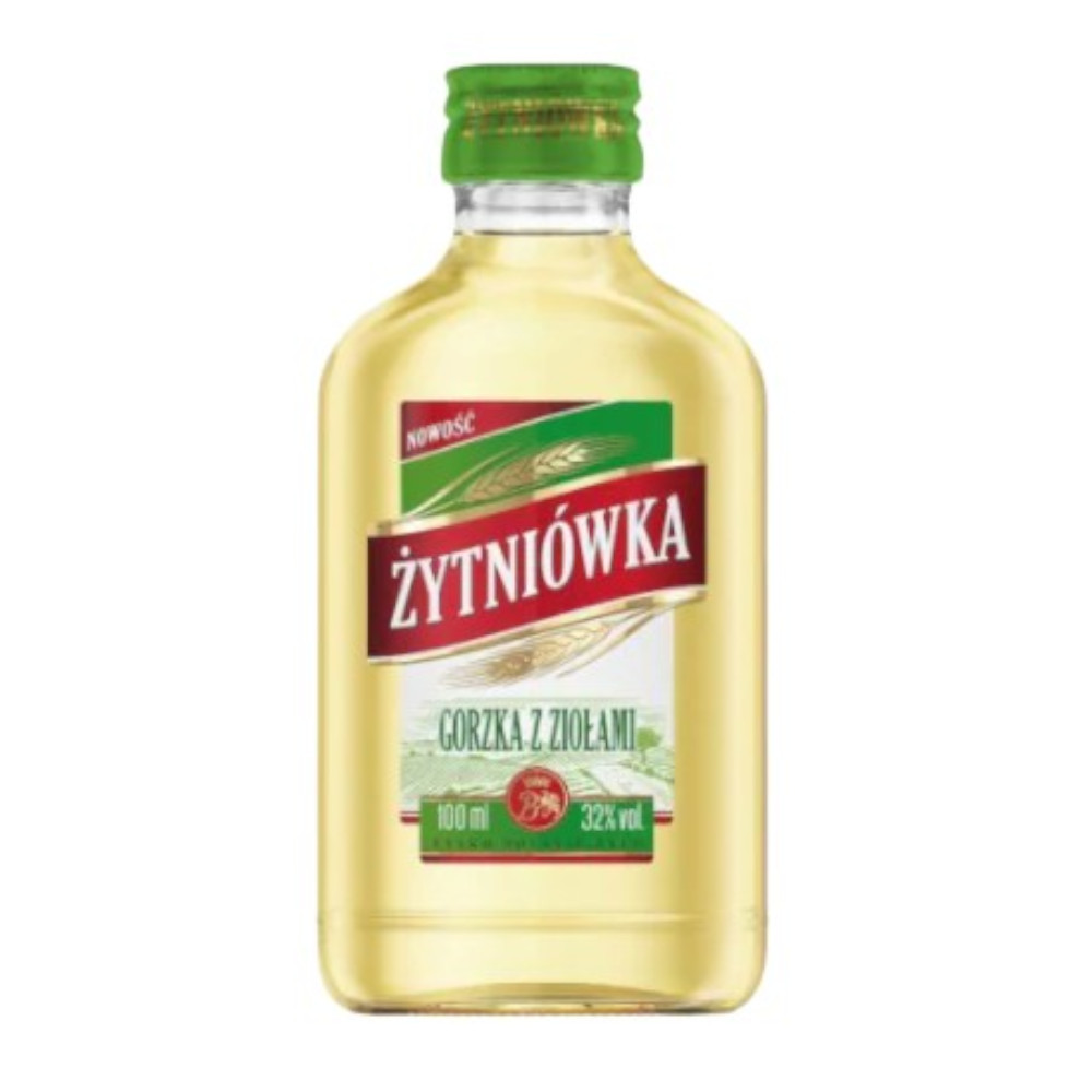 Wódka Żytniówka Gorzka z Ziołami 32% 100 ml