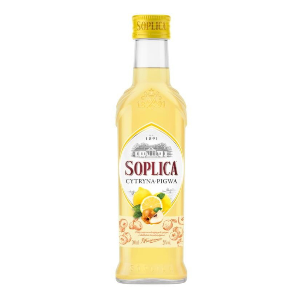 Likier Soplica Cytryna Pigwa 28% 350 ml