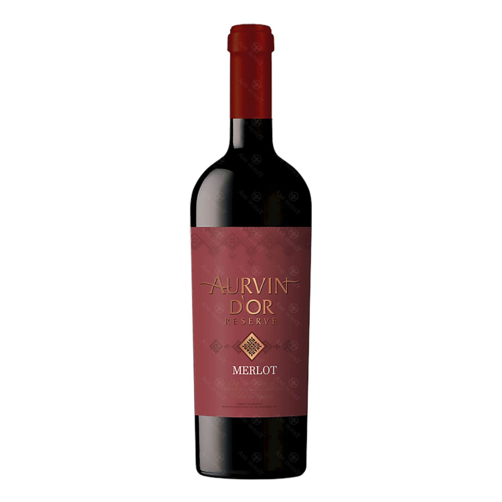 Wino Aurvin D'Or Reserve Merlot  13,5% czerwone wytrawne 750 ml