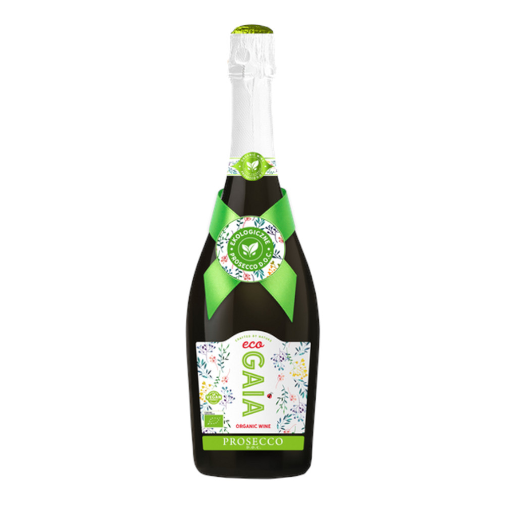 Prosecco DOC Eco Gaia Organic 11% białe wytrawne 750 ml