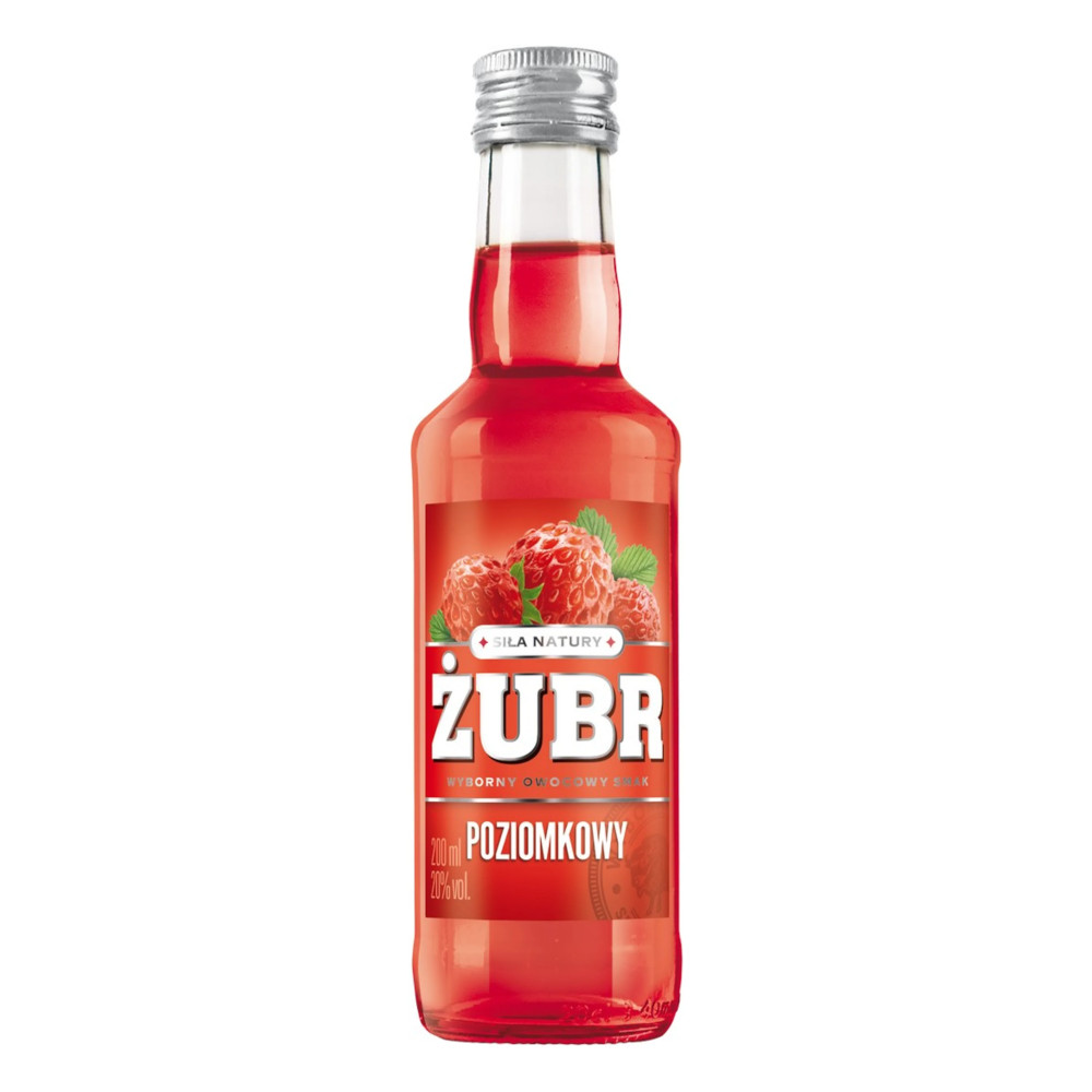 Żubr Poziomkowy 20% 200 ml