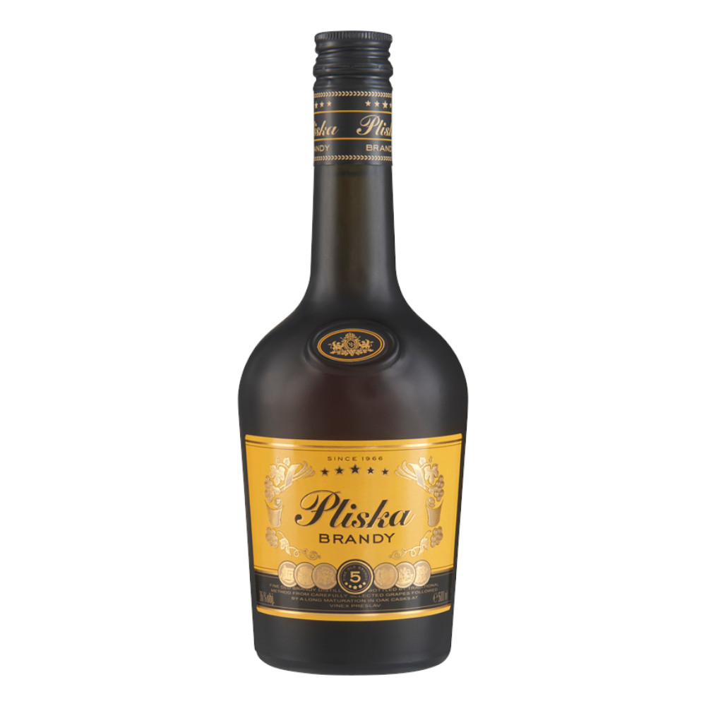 Brandy Pliska 5 YO 36% 700 ml kartonik