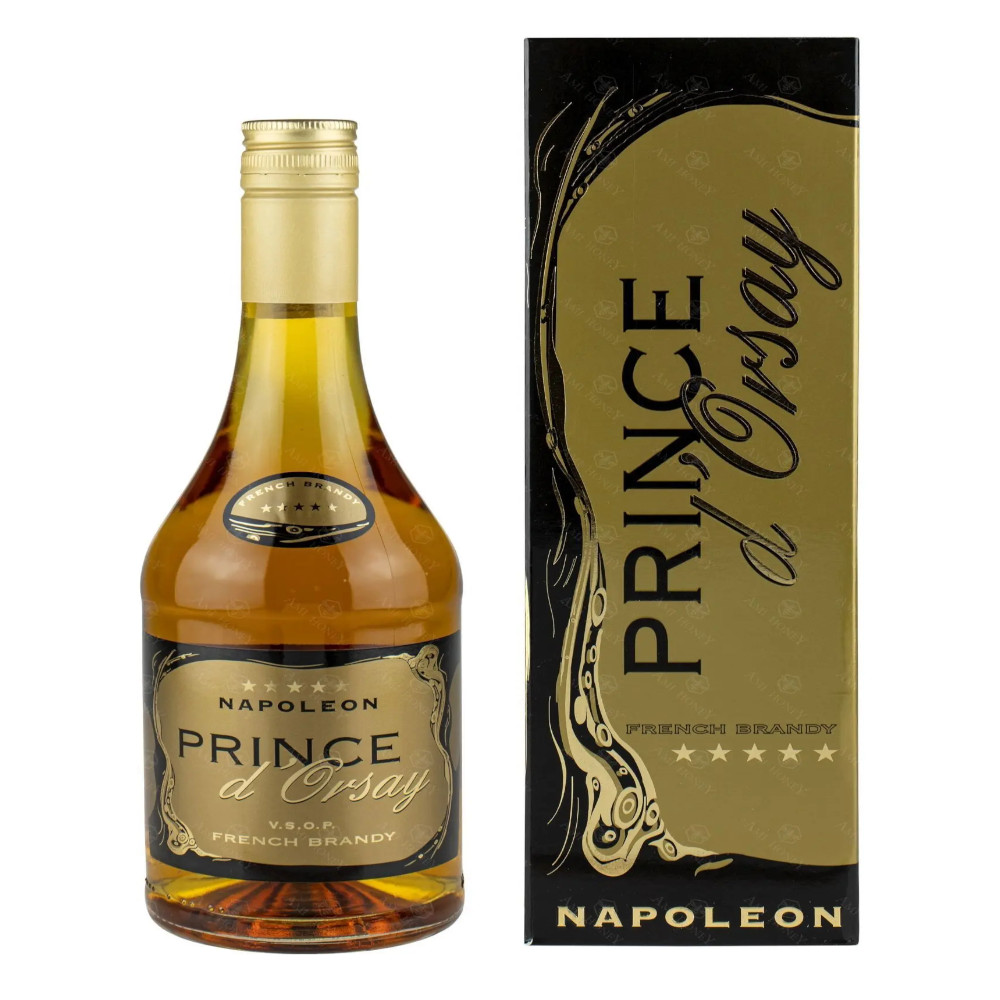 Brandy Prince D'orsay French Brandy Napoleon 36% 700 ml kartonik