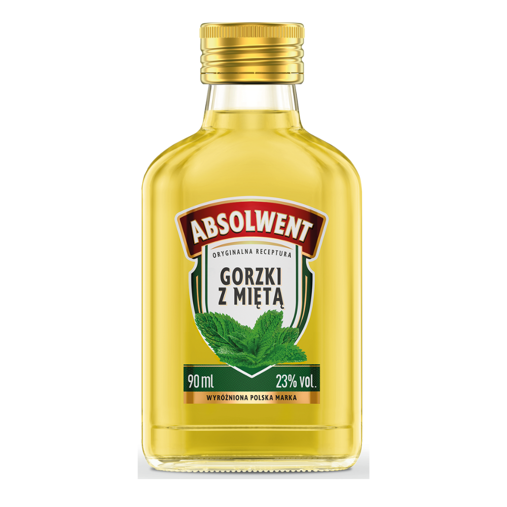 Likier Absolwent Gorzki z mietą 23% 90 ml