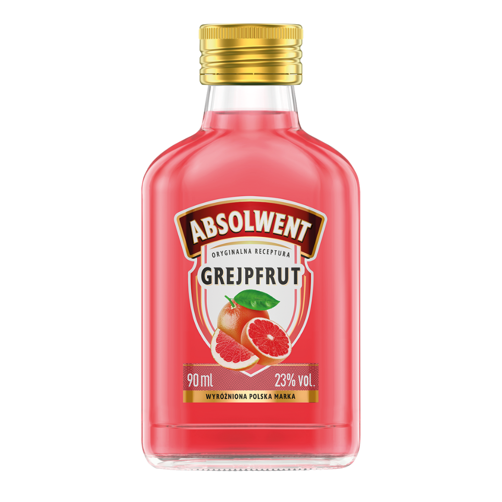 Likier Absolwent Grejpfrut 23% 90 ml