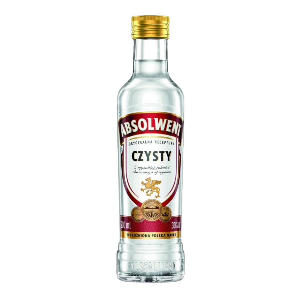 Wódka Absolwent Czysty 30% 200 ml
