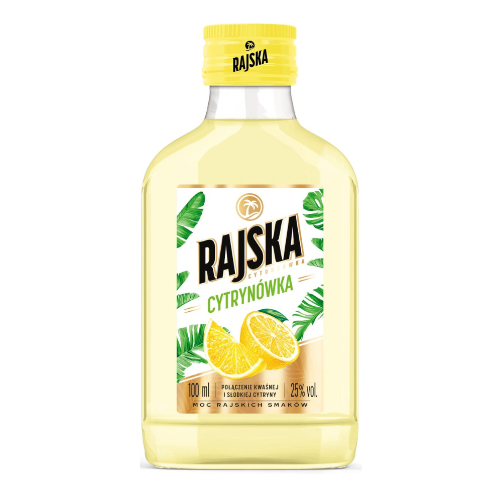 Wódka Rajska Cytrynówka 25% 100 ml