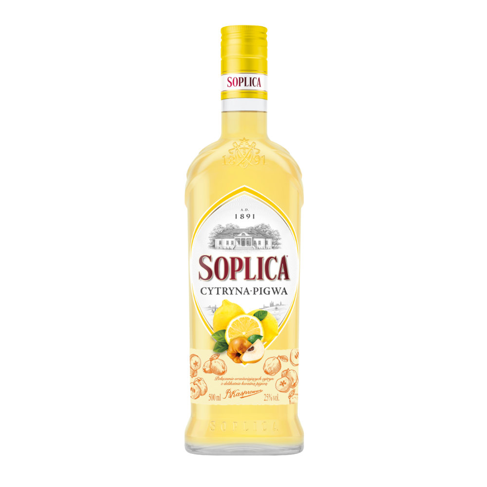 Likier Soplica Cytryna Pigwa 25% 500 ml
