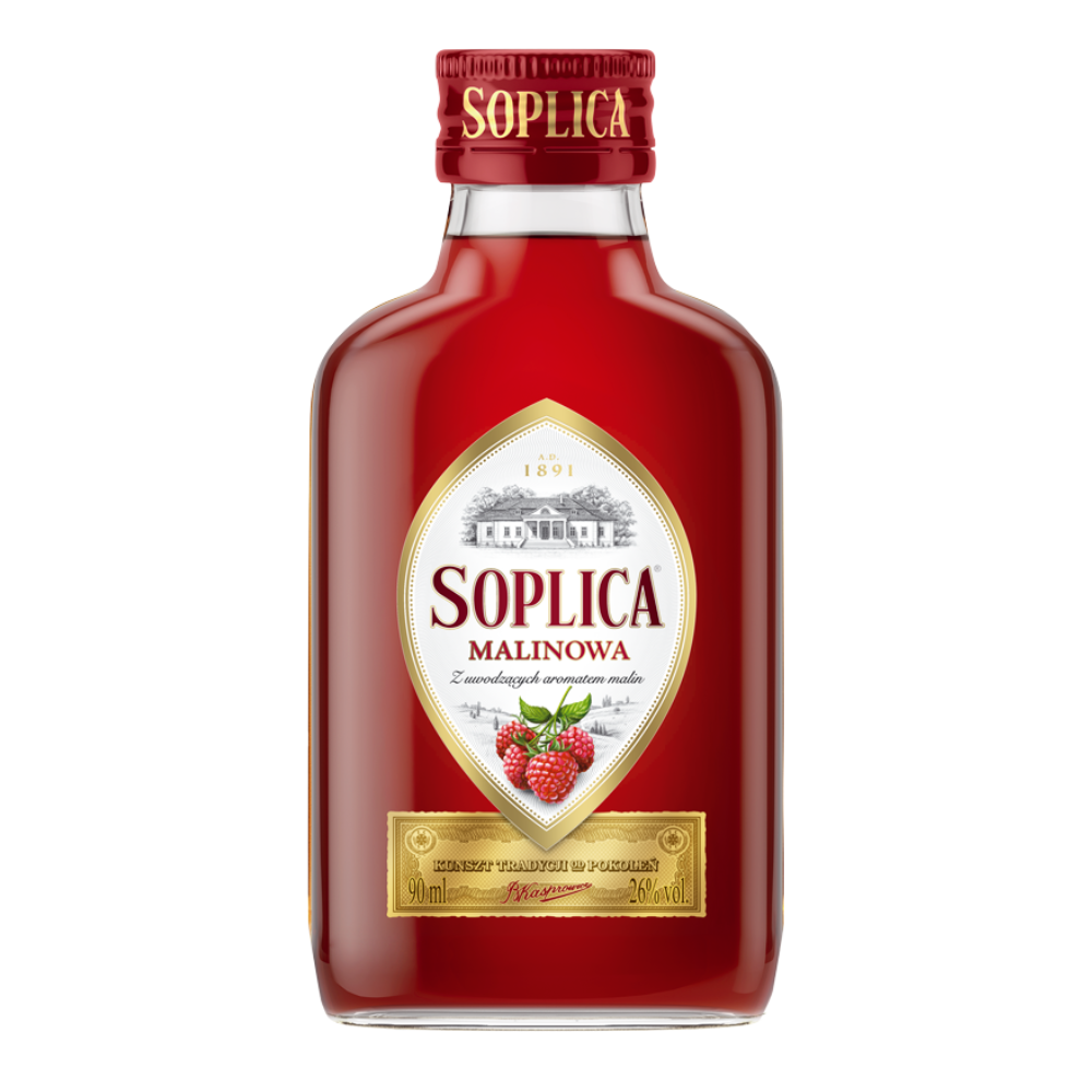 Likier Soplica Malinowa 26% 90 ml