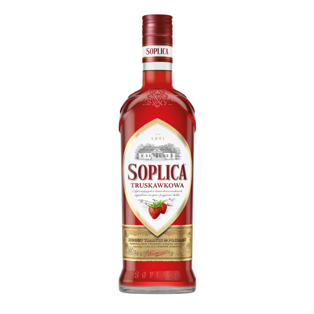 Likier Soplica Truskawkowa 26% 200 ml