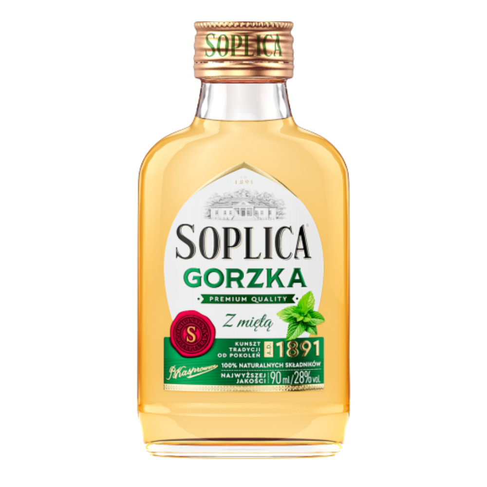 Wódka Soplica Gorzka z miętą 28% 90 ml