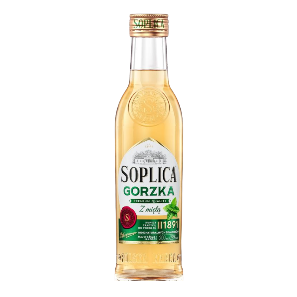 Wódka Soplica Gorzka z miętą 28% 200 ml