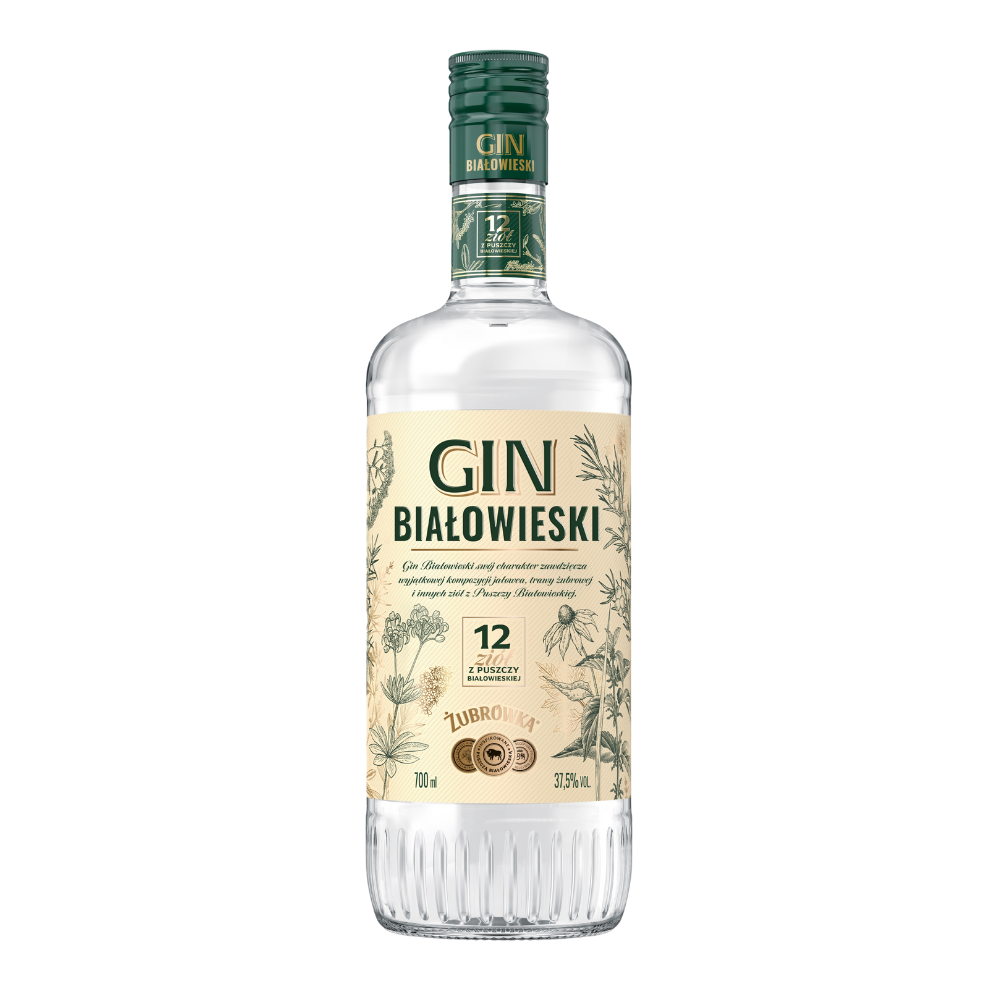 Gin Białowieski 37,5% 700 ml