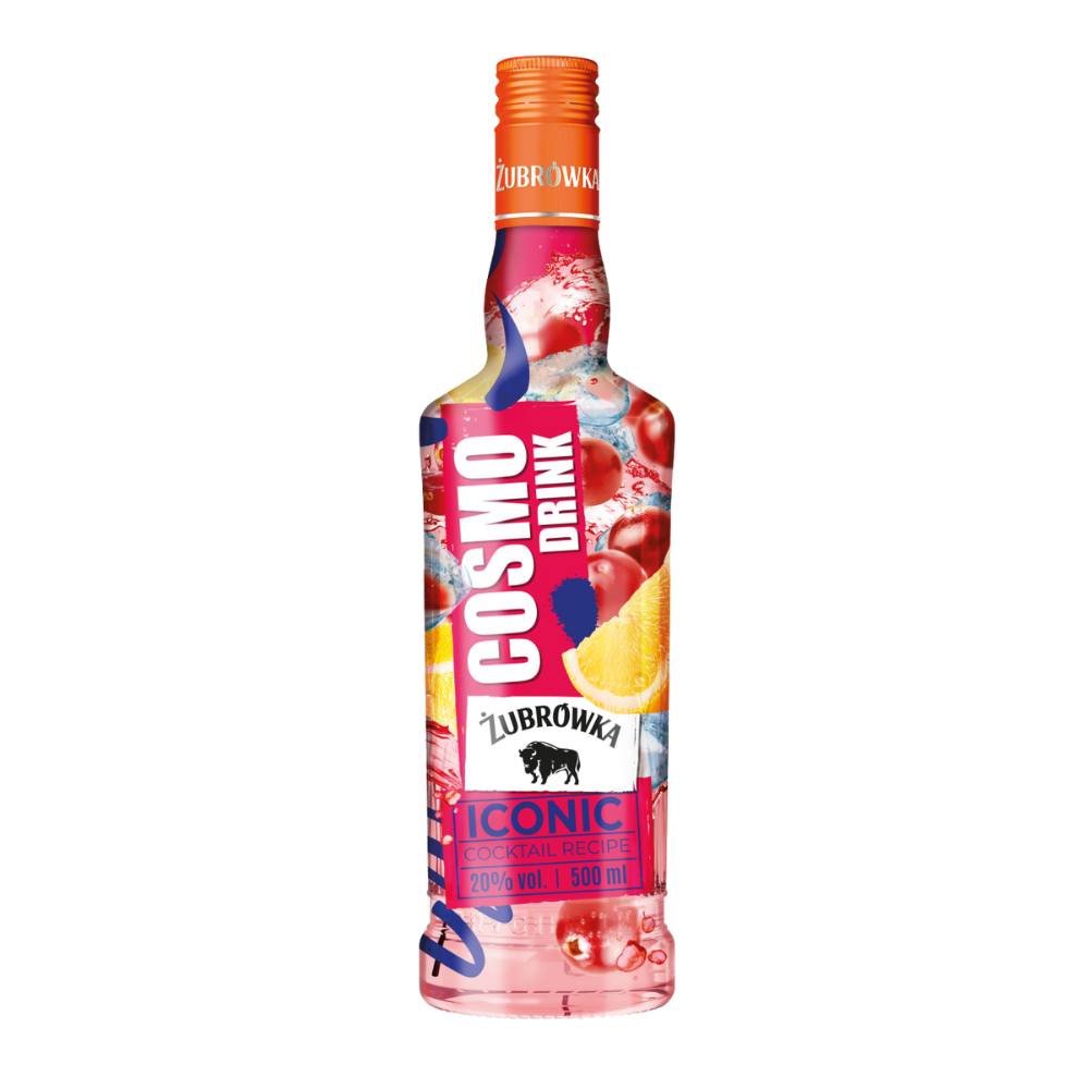 Wódka Żubrówka Cosmo Drink Iconic 20% 500 ml