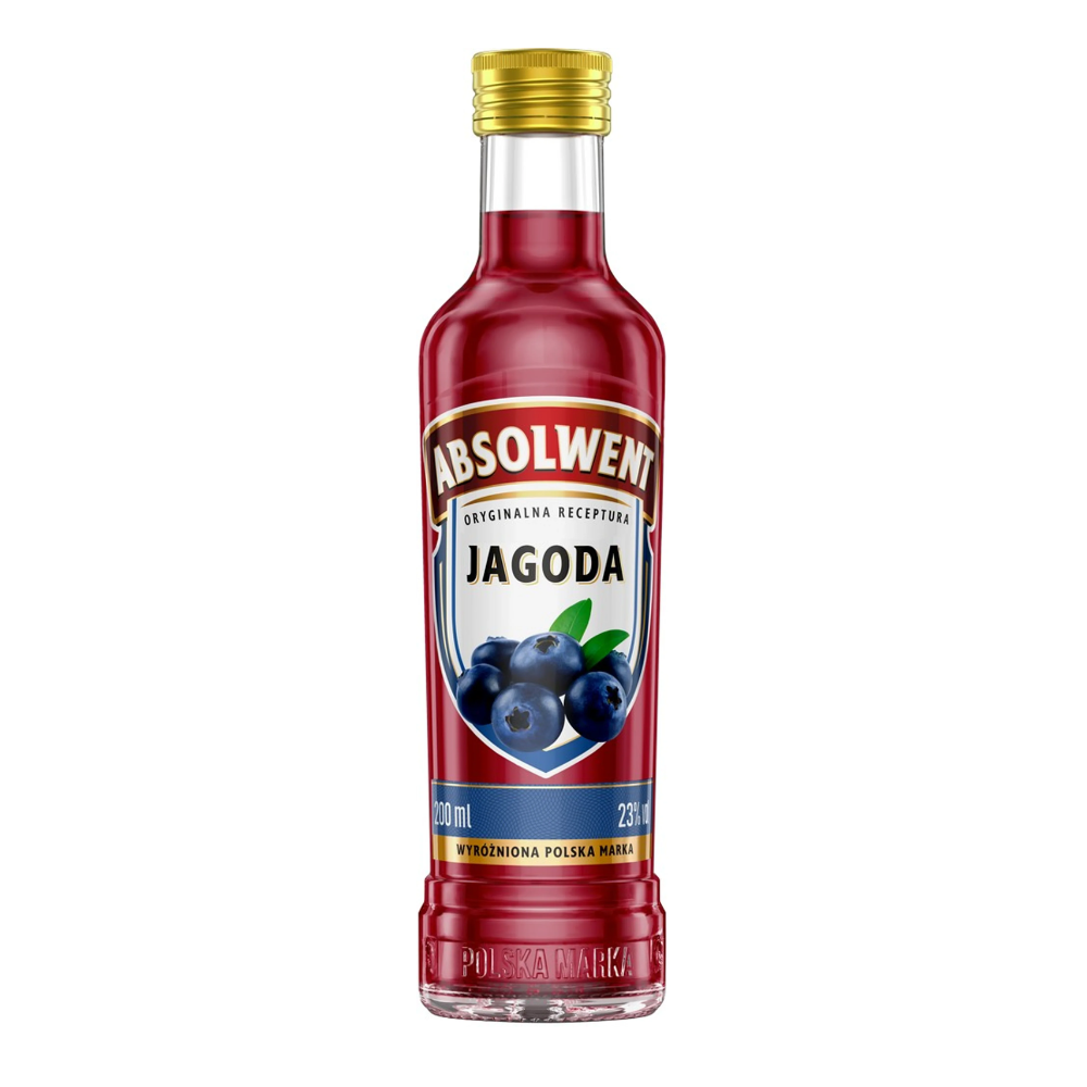 Likier Absolwent Jagoda 23% 200 ml