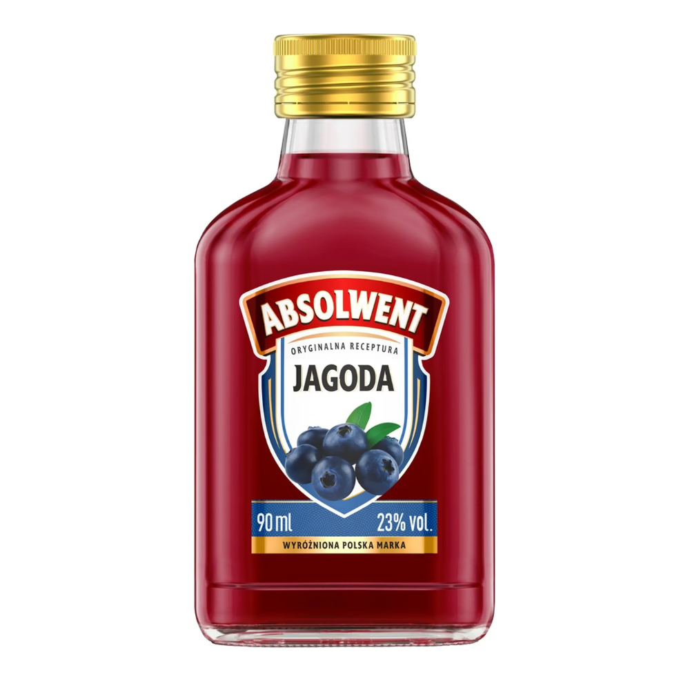 Likier Absolwent Jagoda 23% 90 ml