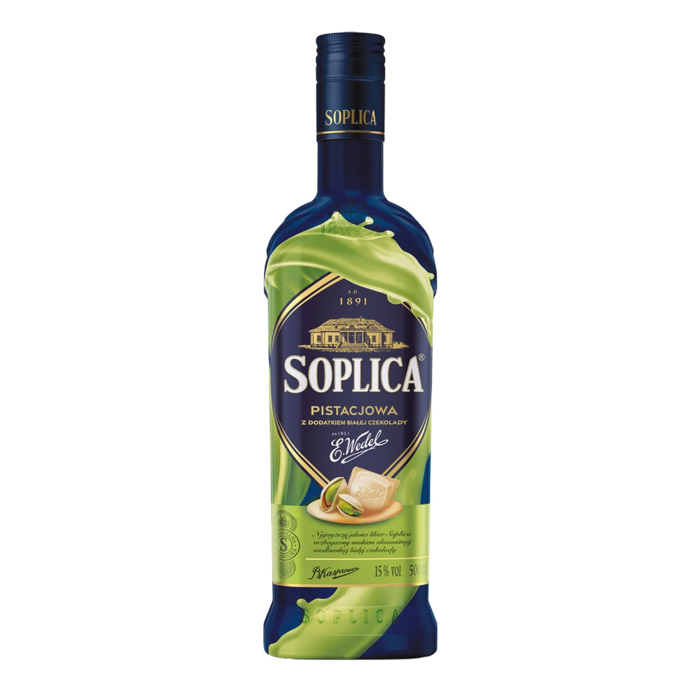 Likier Soplica E. Wedel Pistacjowa 15% 500 ml