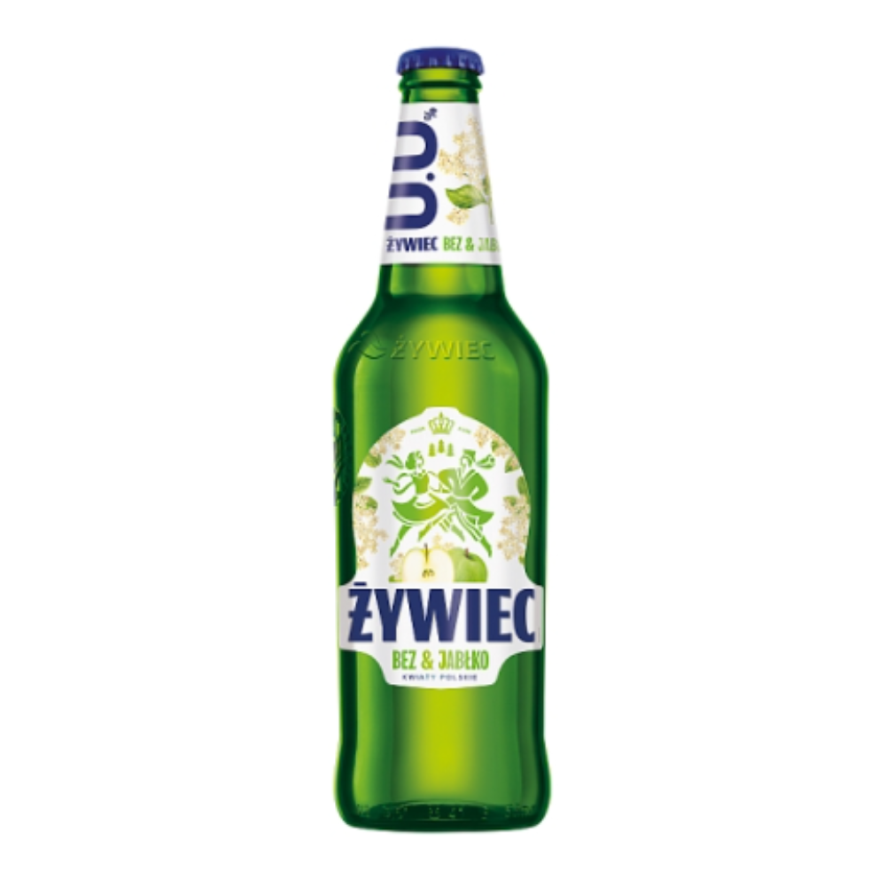 Piwo Żywiec Bez & Jabłko Kwiaty polskie Bezalkoholowe 0% 500 ml