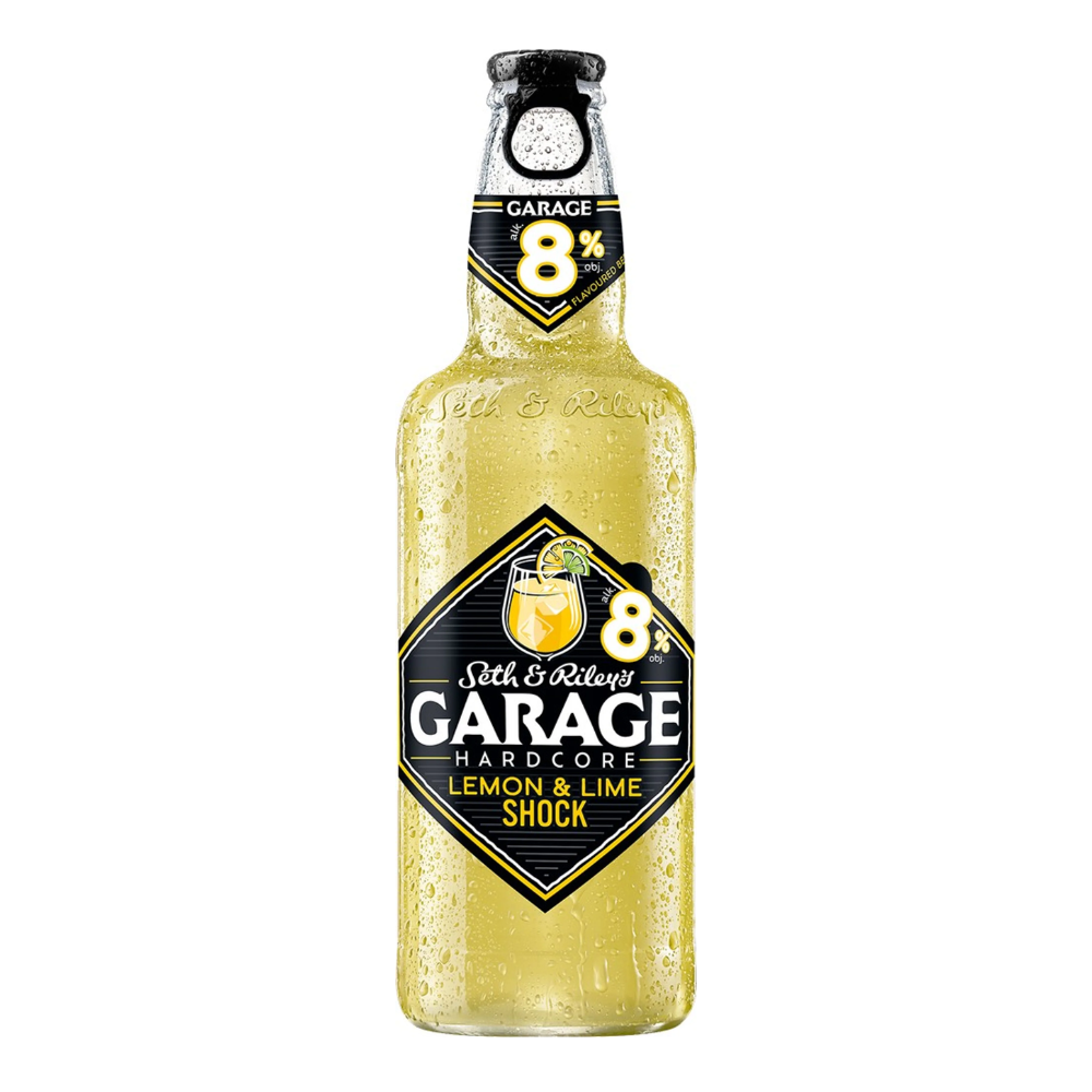 Piwo Garage Hard Lemon Shock 8% 400 ml