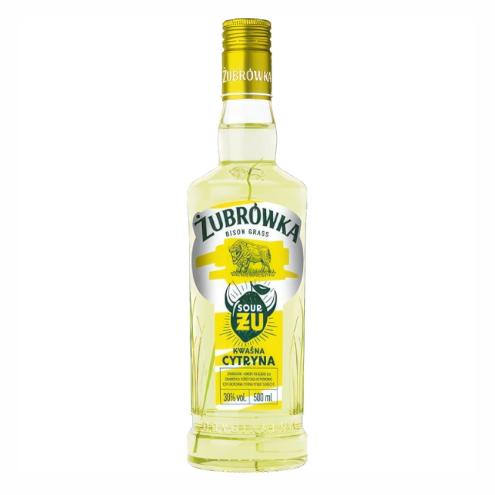 Wódka Żubrówka Sour ŻU Kwaśna cytryna 30% 500 ml