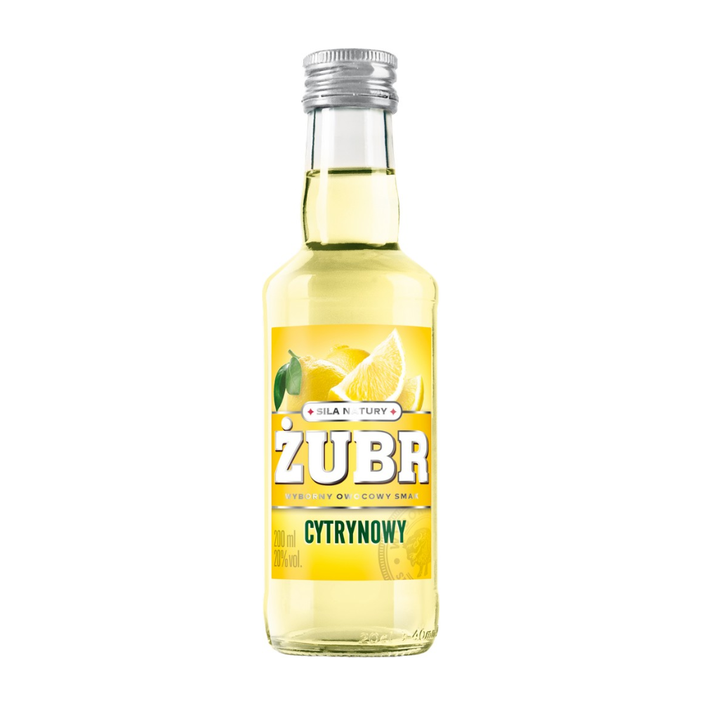 Żubr Cytrynowy 23% 200 ml