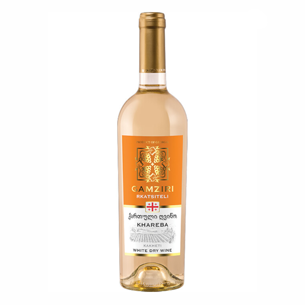 Wino Gamziri Rkatsiteli 12,5% białe wytrawne 750 ml