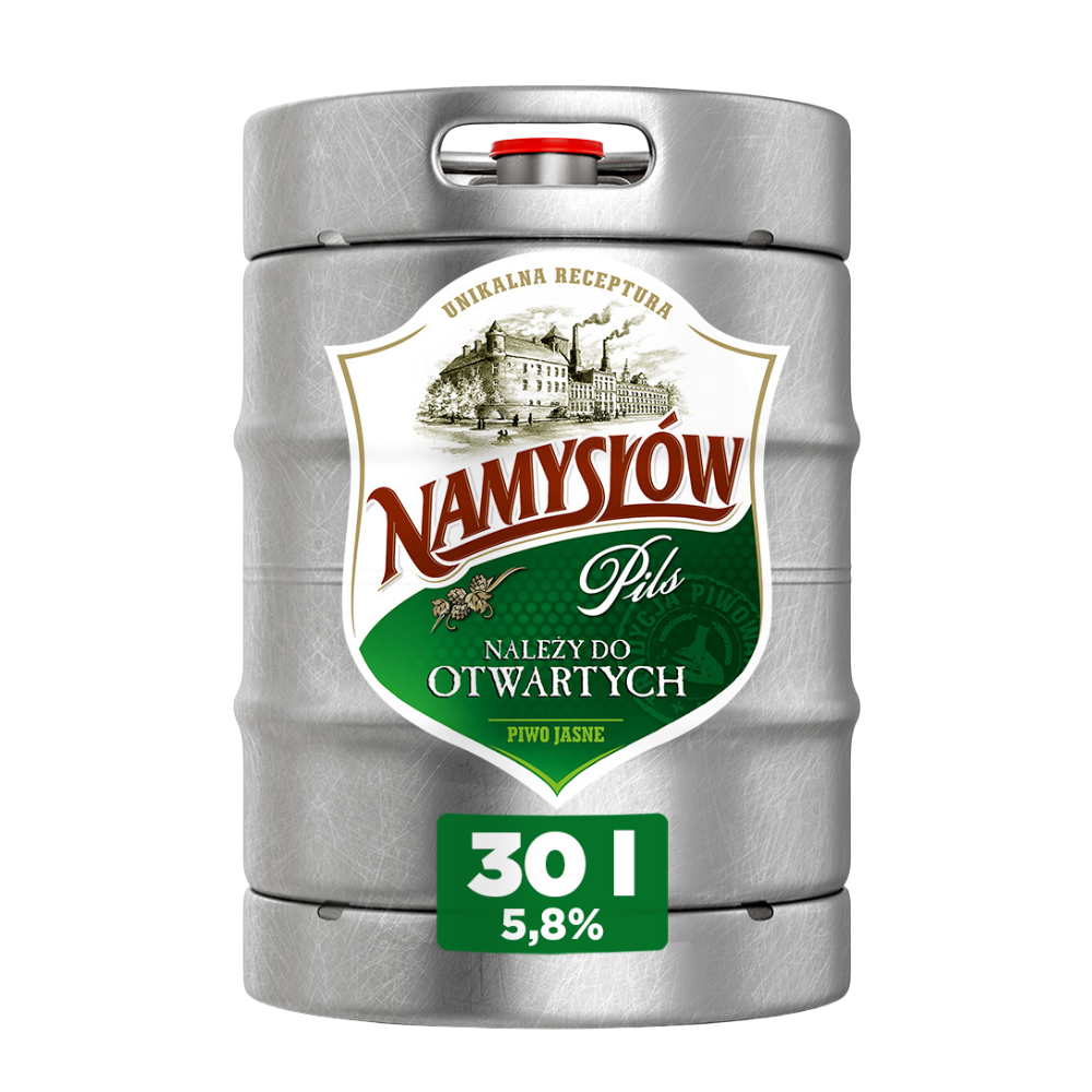 Piwo Namysłów Pils 5,8% 30 L keg