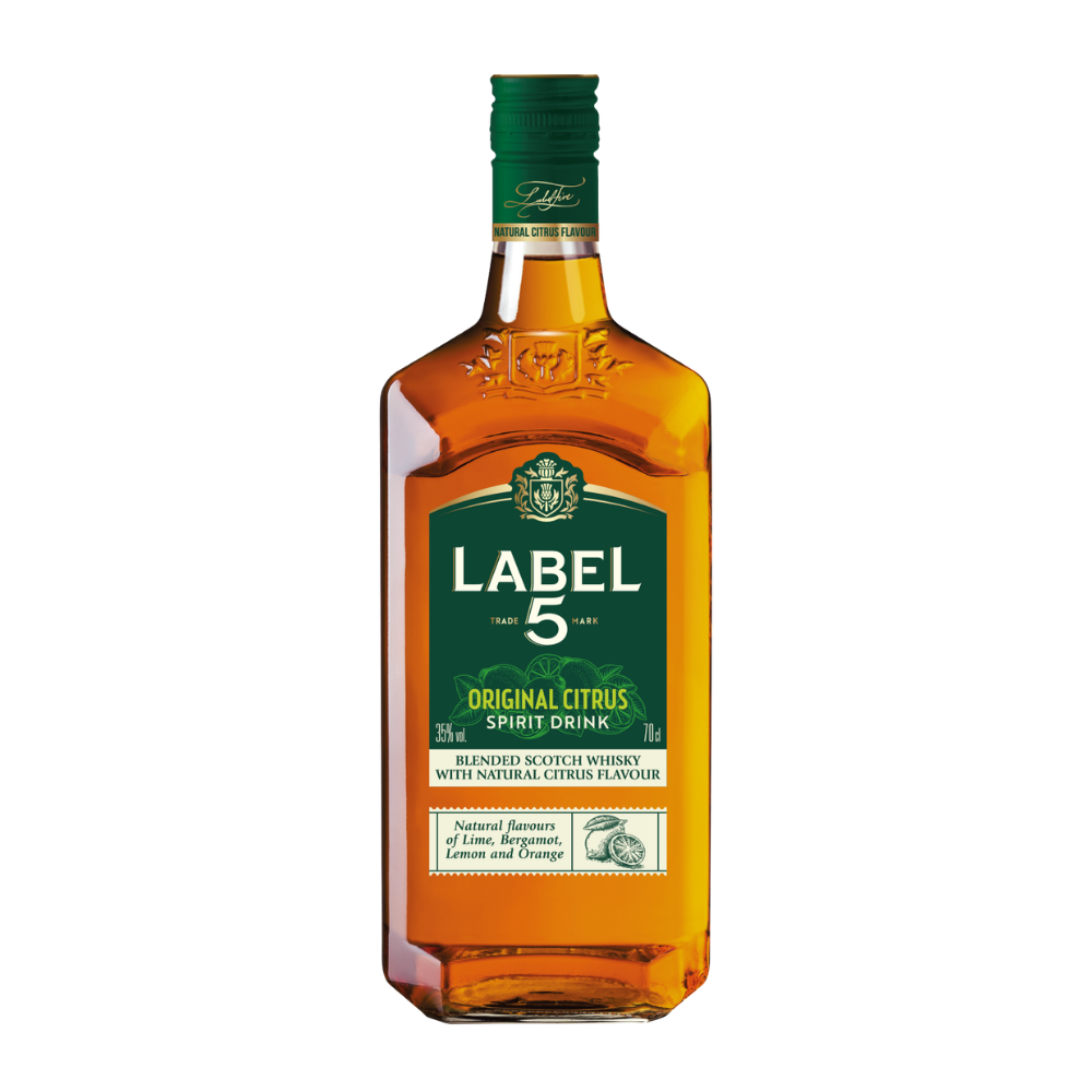 Whisky Label 5 Citrus 35% 700 ml