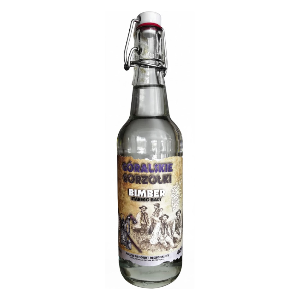 Wódka Góralskie Gorzołki Bimber Starego Bacy 40% 500 ml