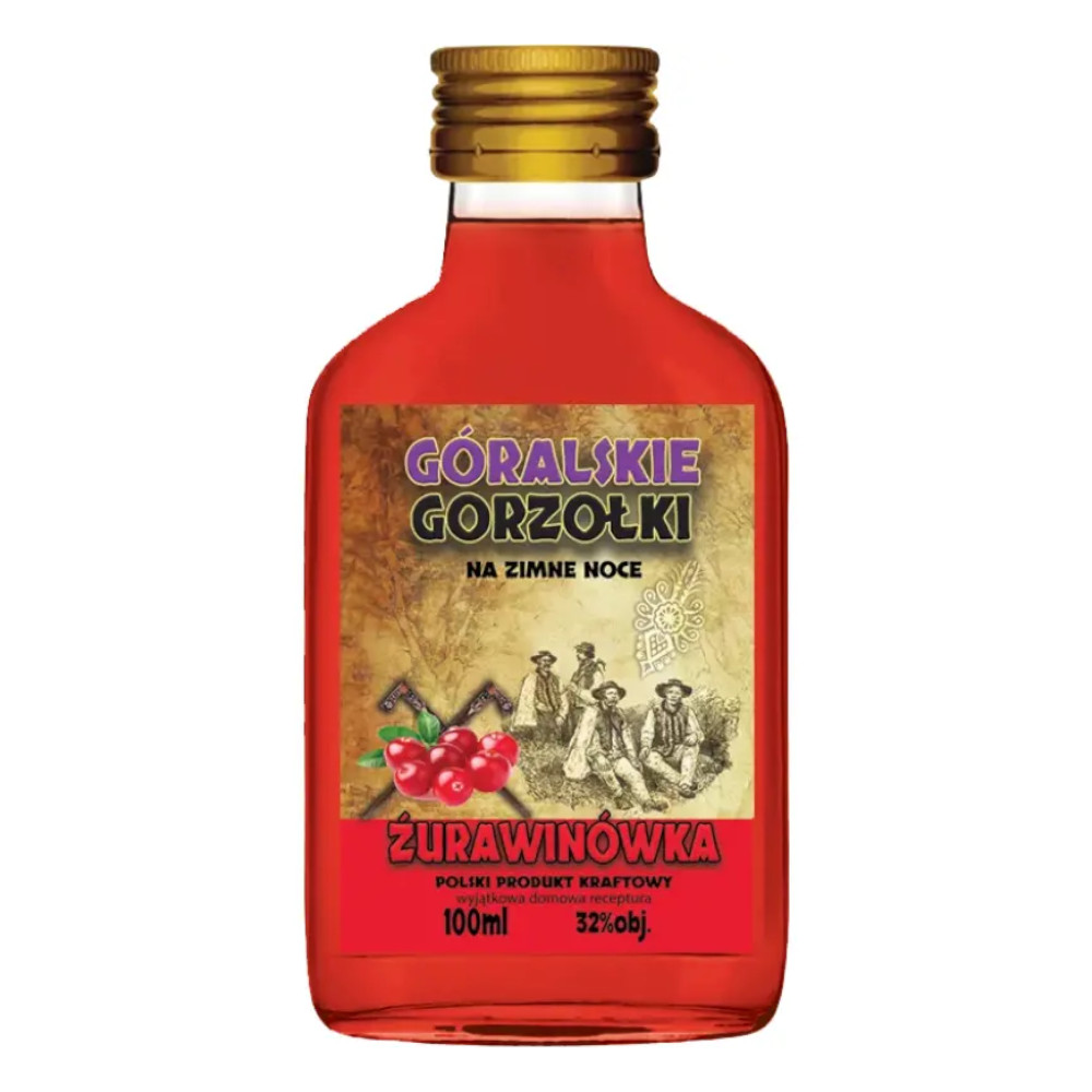 Nalewka Góralskie Gorzołki Żurawinówka 32% 100 ml
