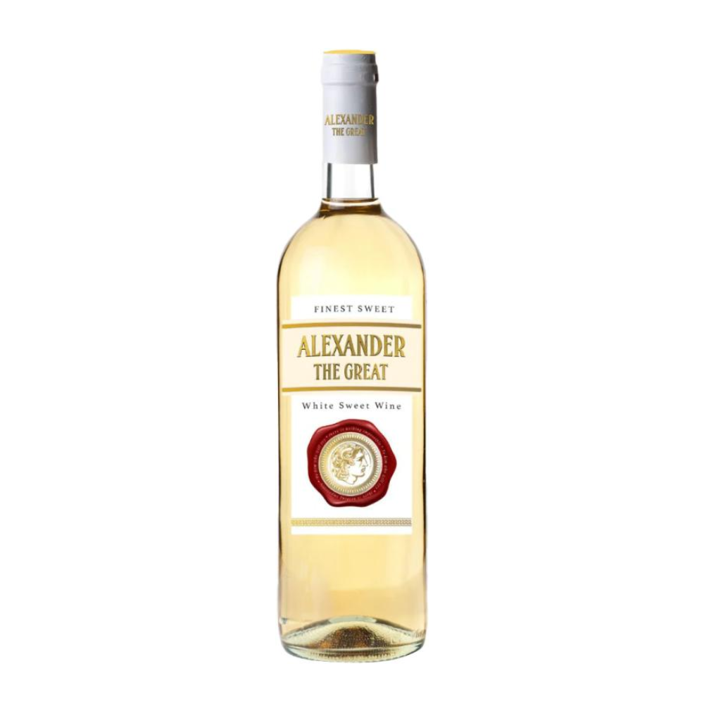 Wino Alexander The Great 10,5% białe słodkie 1000 ml