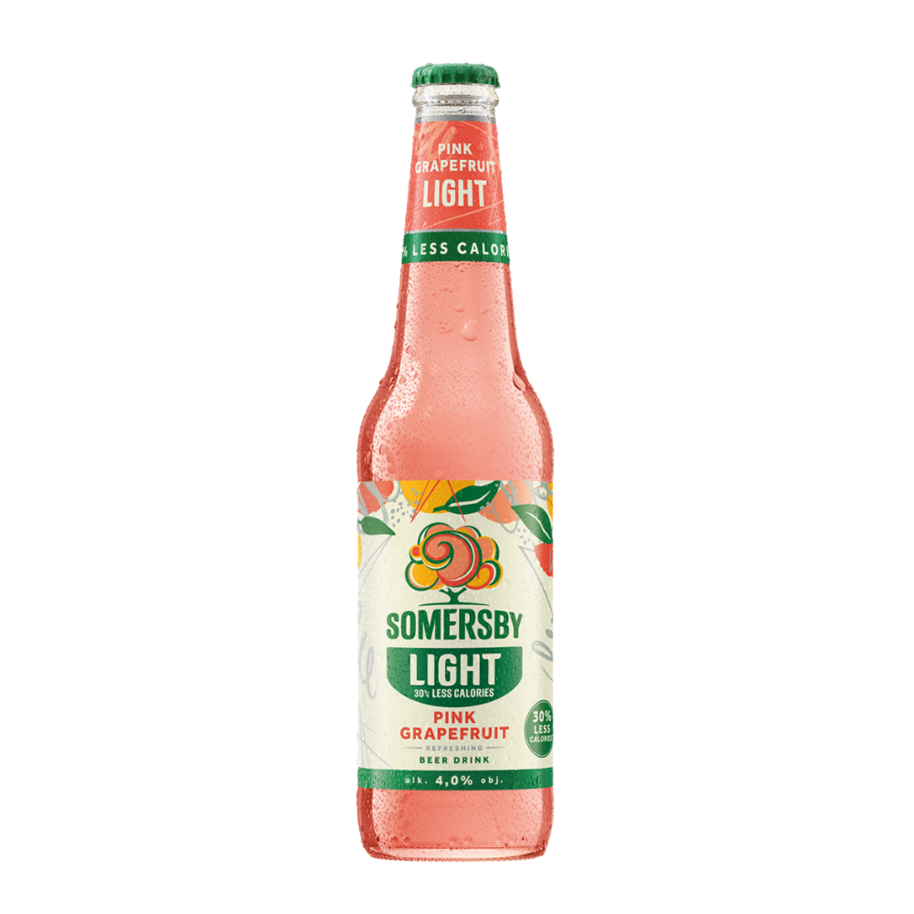 Piwo Somersby Pink Grapefruit Light 4% 400 ml