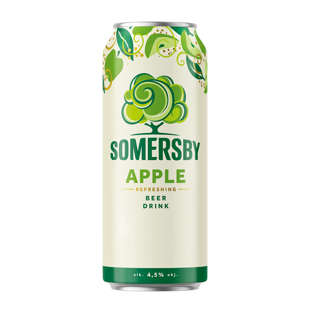Piwo Somersby Apple 4,5% 500 ml puszka